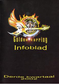 Golden Earring fanclub magazine 2002#3 front cover